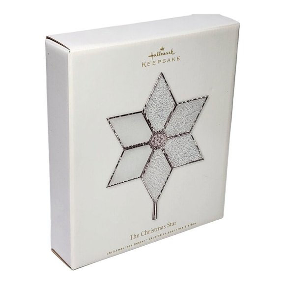 🆕Hallmark Keepsake The Christmas Star Tree Topper Ornament - Picture 1 of 3
